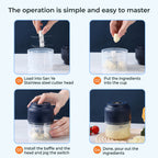 Portable Electric Garlic Chopper