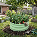 Round Raised Garden Bed