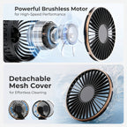 Portable Rechargeable Handheld Fan