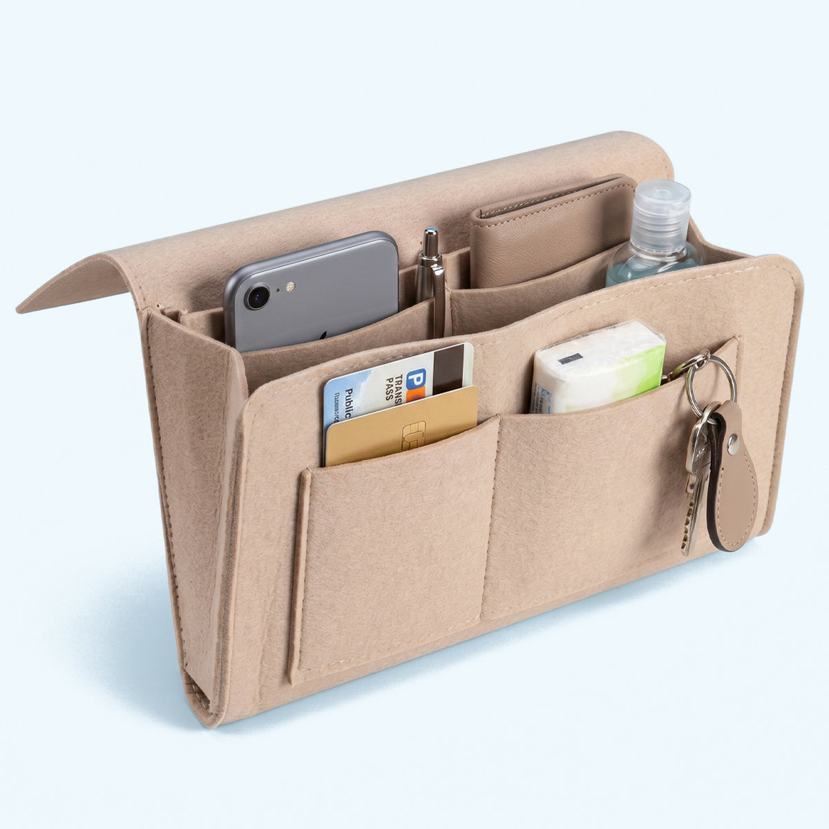 Storage Bag with Pockets Hanging Organizer