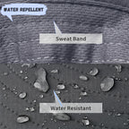 Wide Brim Sun Hat with Dual Solar Fans