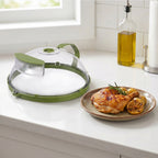 Microwave Splatter Cover with Water Steamer