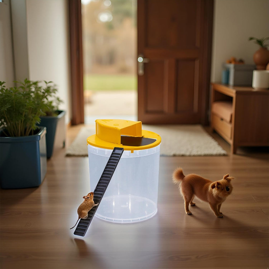 Smart Flip N Slide Bucket Lid Mouse Trap