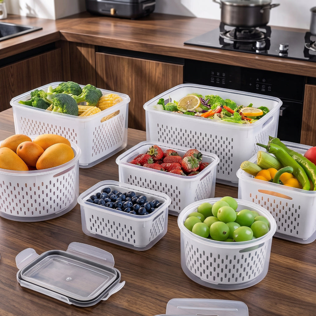 5PCS Produce Storage Containers