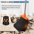 Long Handle Broom & Dustpan Set