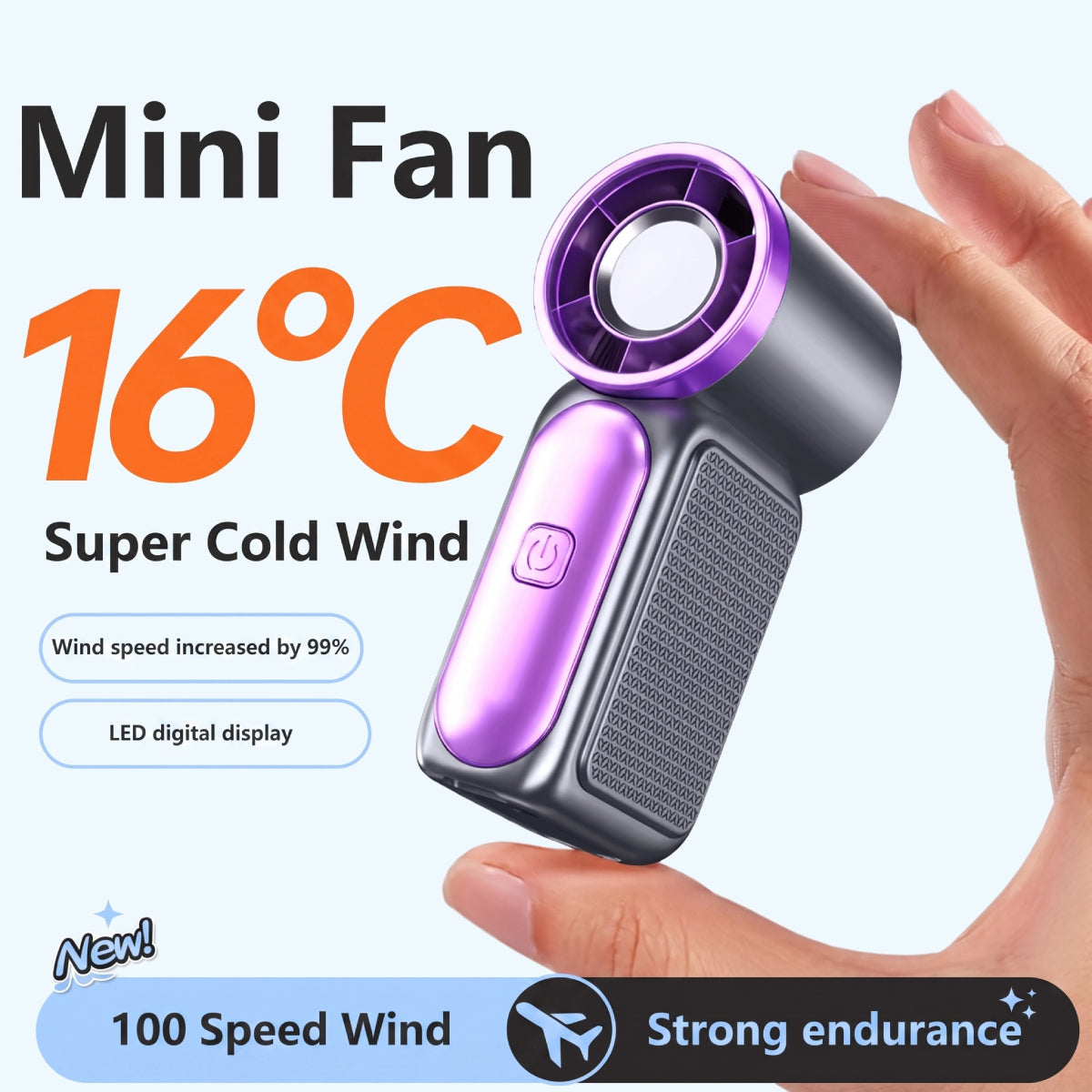 Mini Handheld Turbo Fan