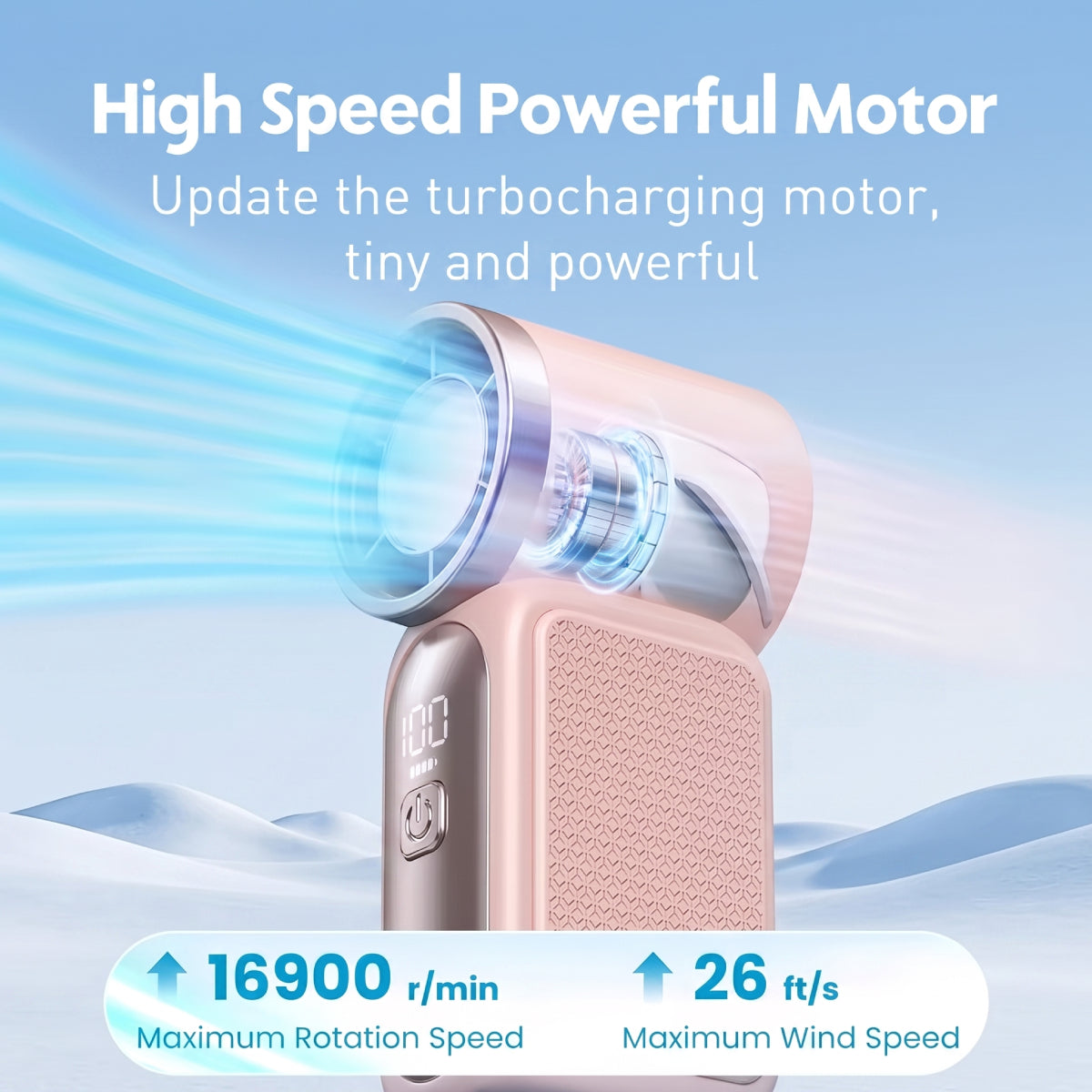 Mini Handheld Turbo Fan