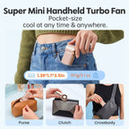 Mini Handheld Turbo Fan