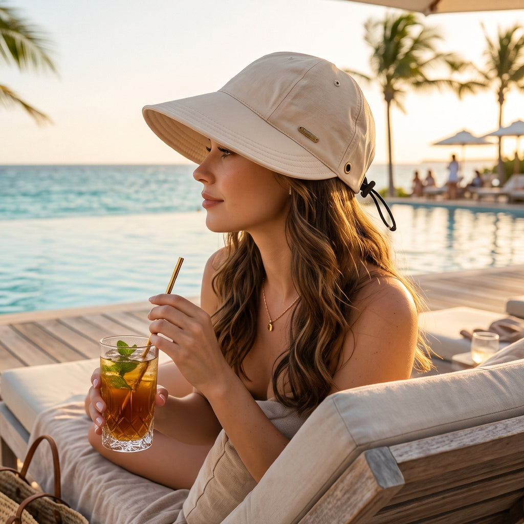 Women's Wide Brim Sun Hat