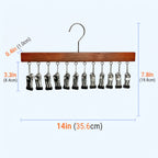 Multifunctional Wooden Hanger