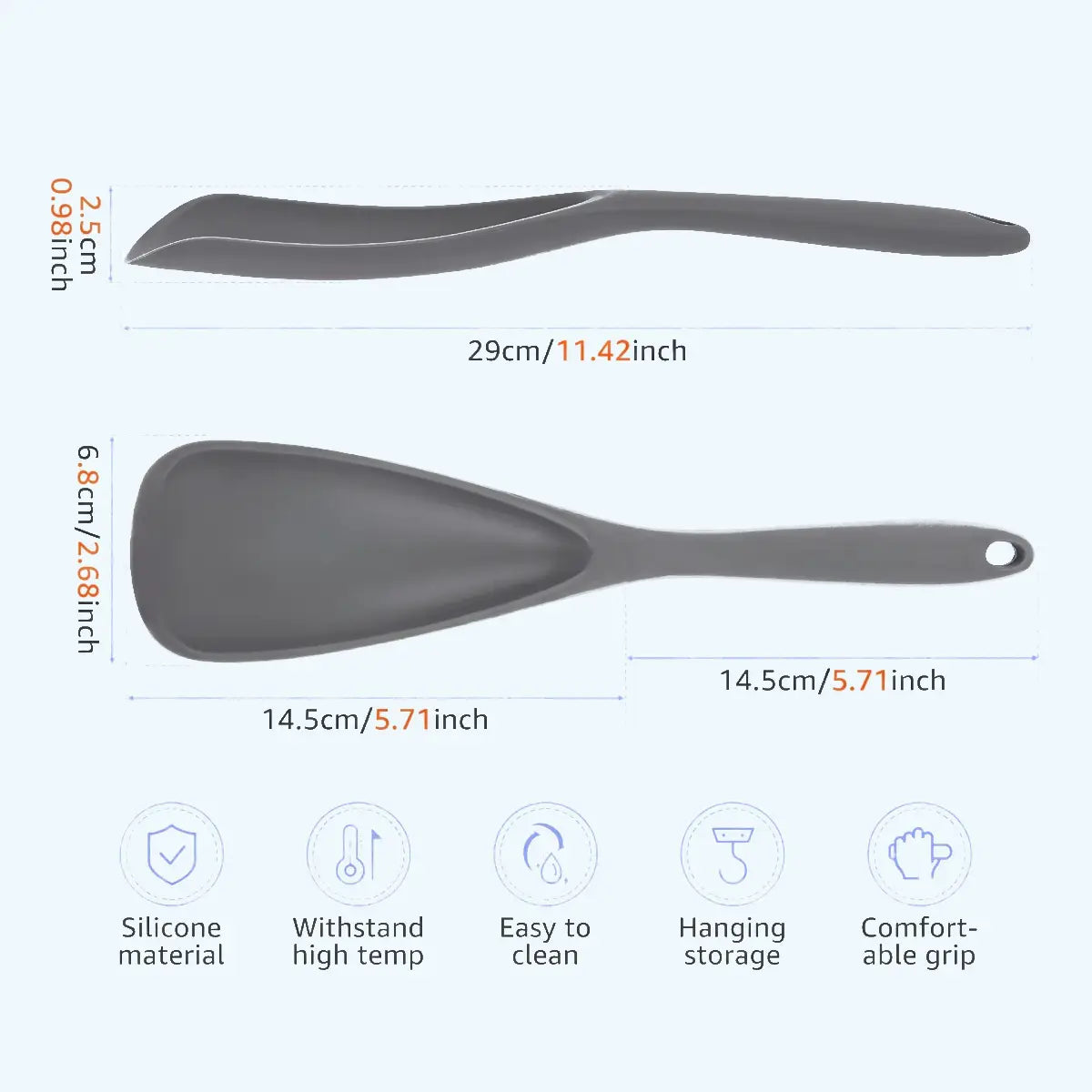 Silicone Cooking Spoon