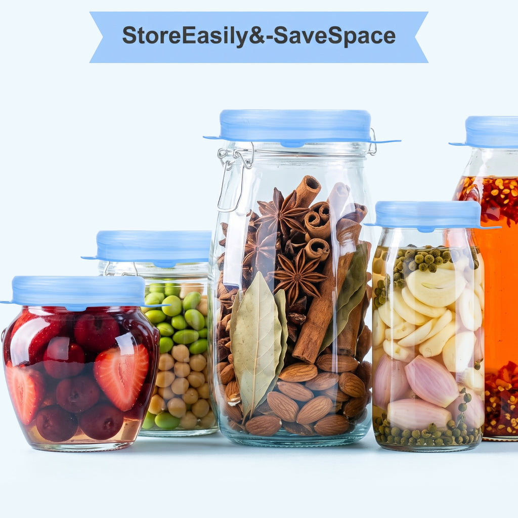 Reusable Silicone Stretch Lids