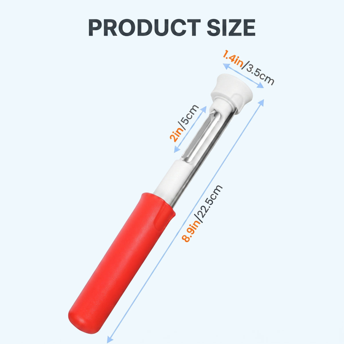 2-in-1 Apple Corer & Peeler