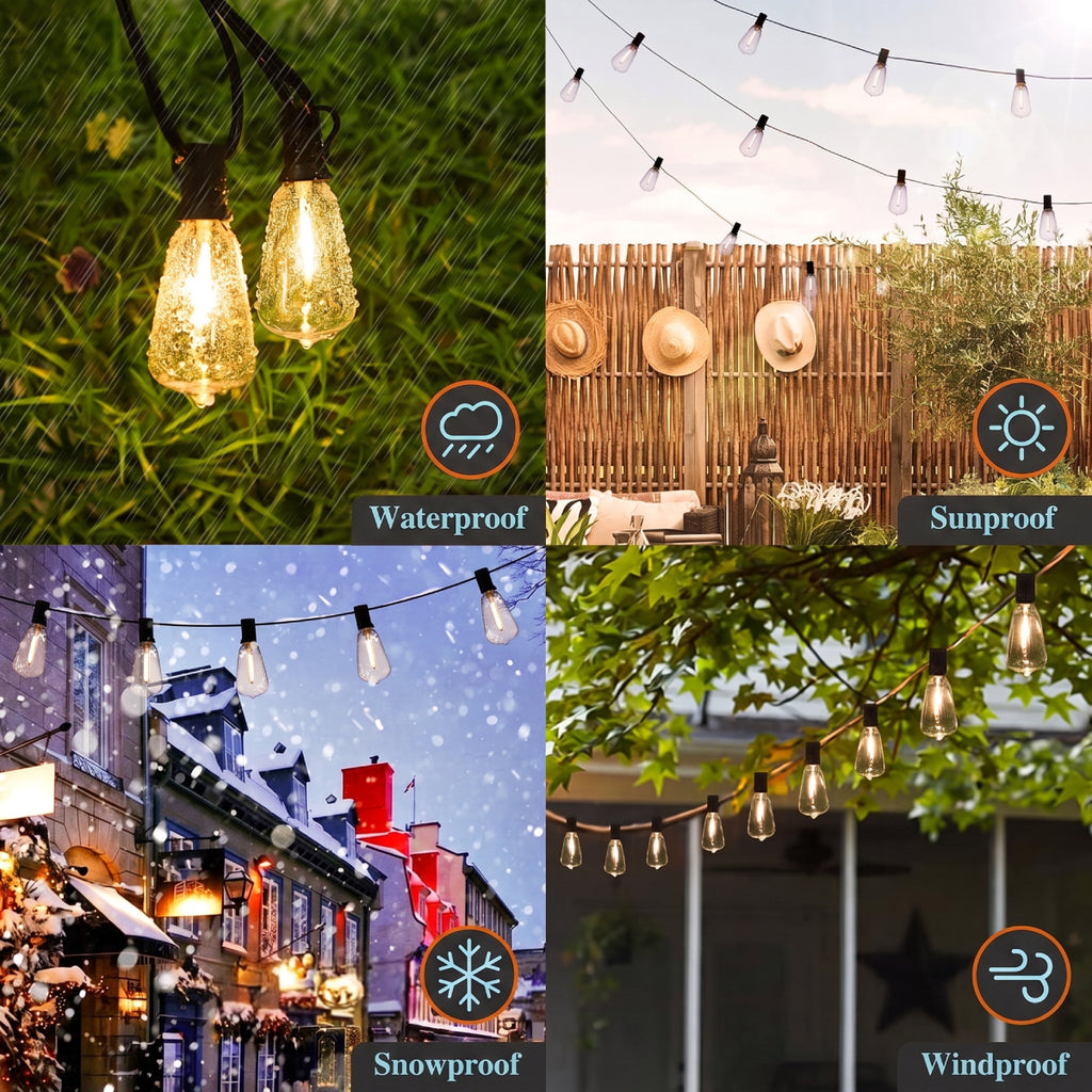 25FT Outdoor String Lights