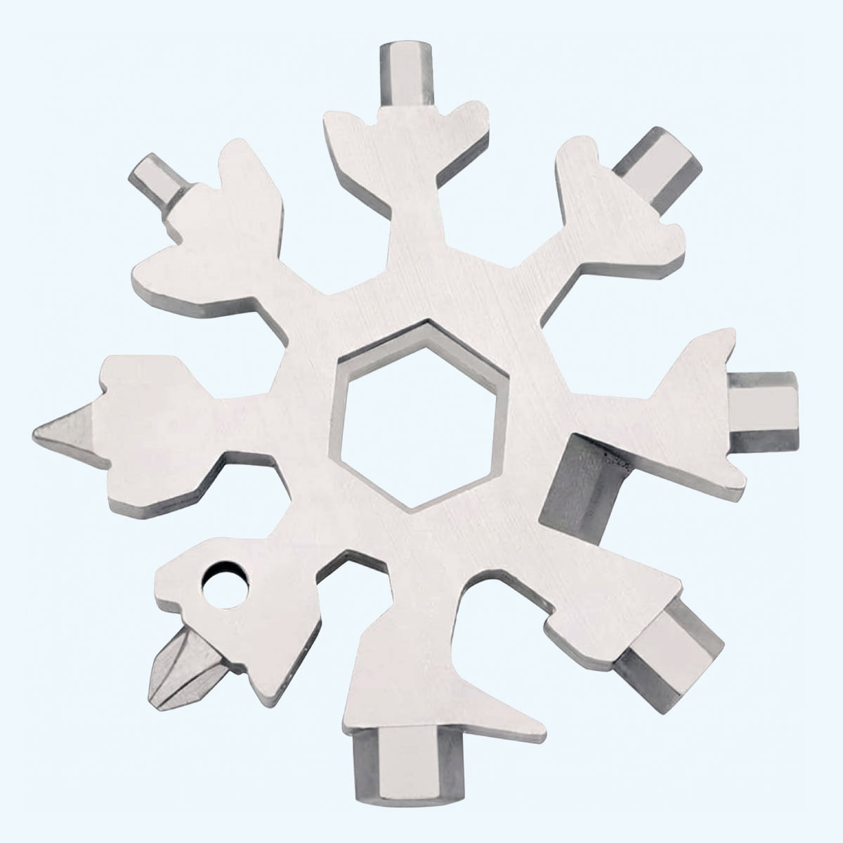 19-in-1 Stainless Steel Snowflake Multi-Tool