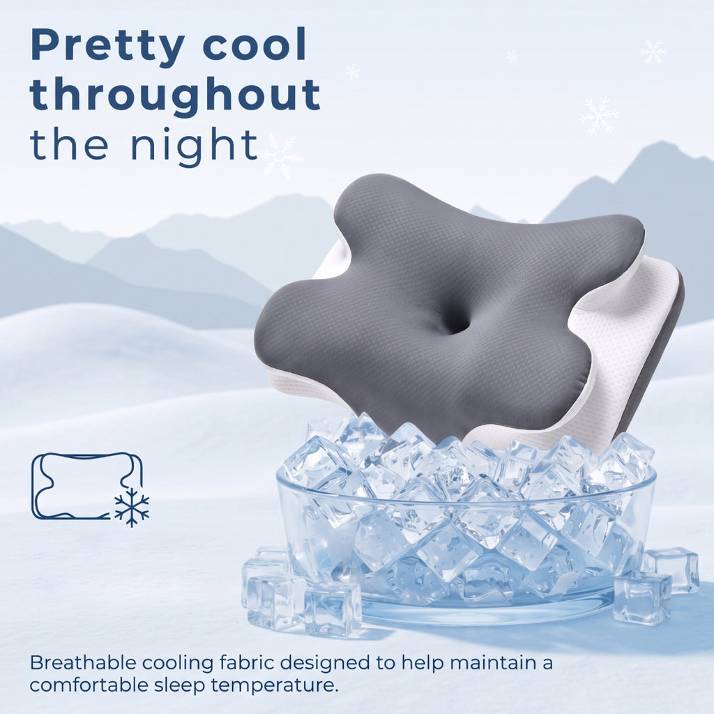 Cooling Memory Foam Neck Pillow