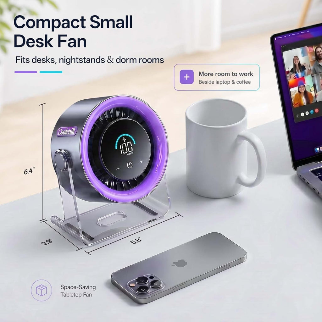 Vention Wireless Desktop Air Circulation Fan