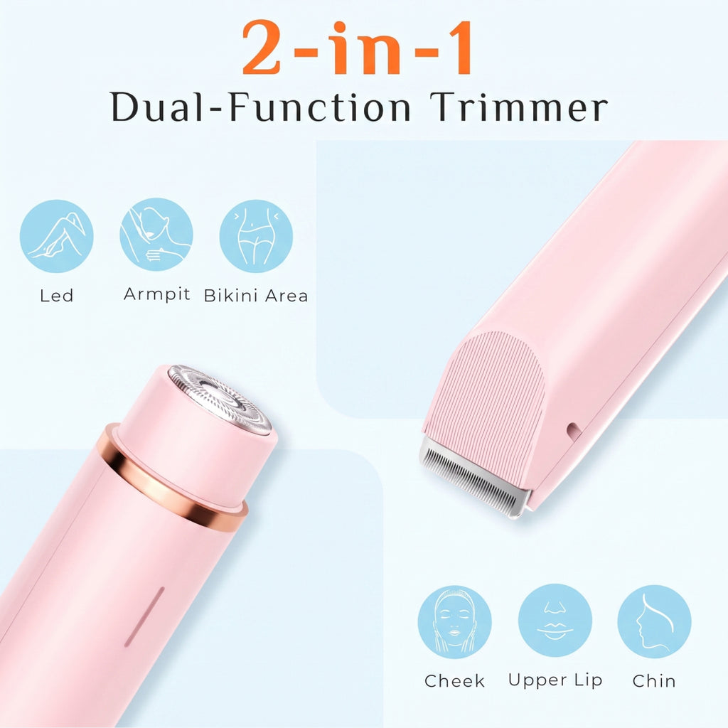 2-in-1 Electric Bikini Trimmer for Women