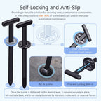 100PCS Universal Nylon Cable Tie Buckles
