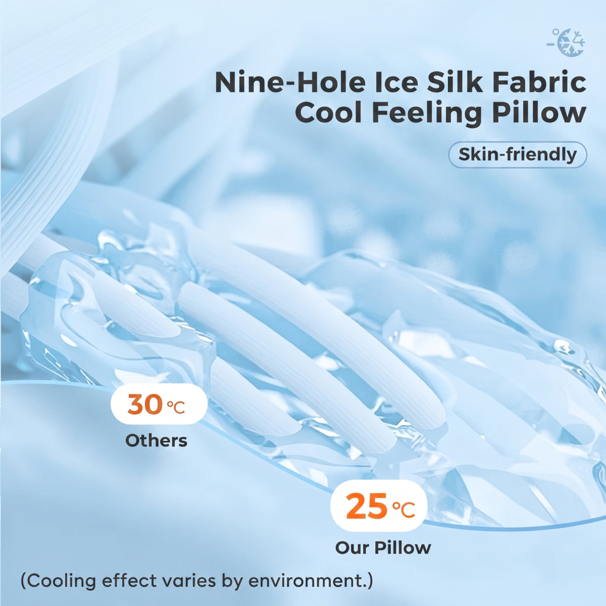 Cooling Memory Foam Neck Pillow