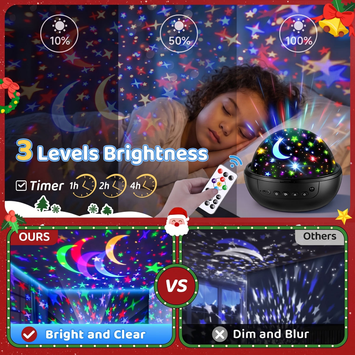 Kids Star Projector Night Light