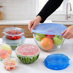 Reusable Silicone Stretch Lids
