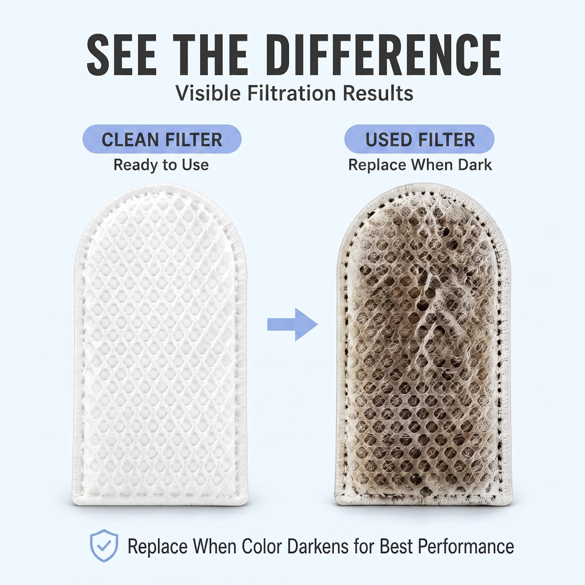 50PCS Faucet Filter Cotton