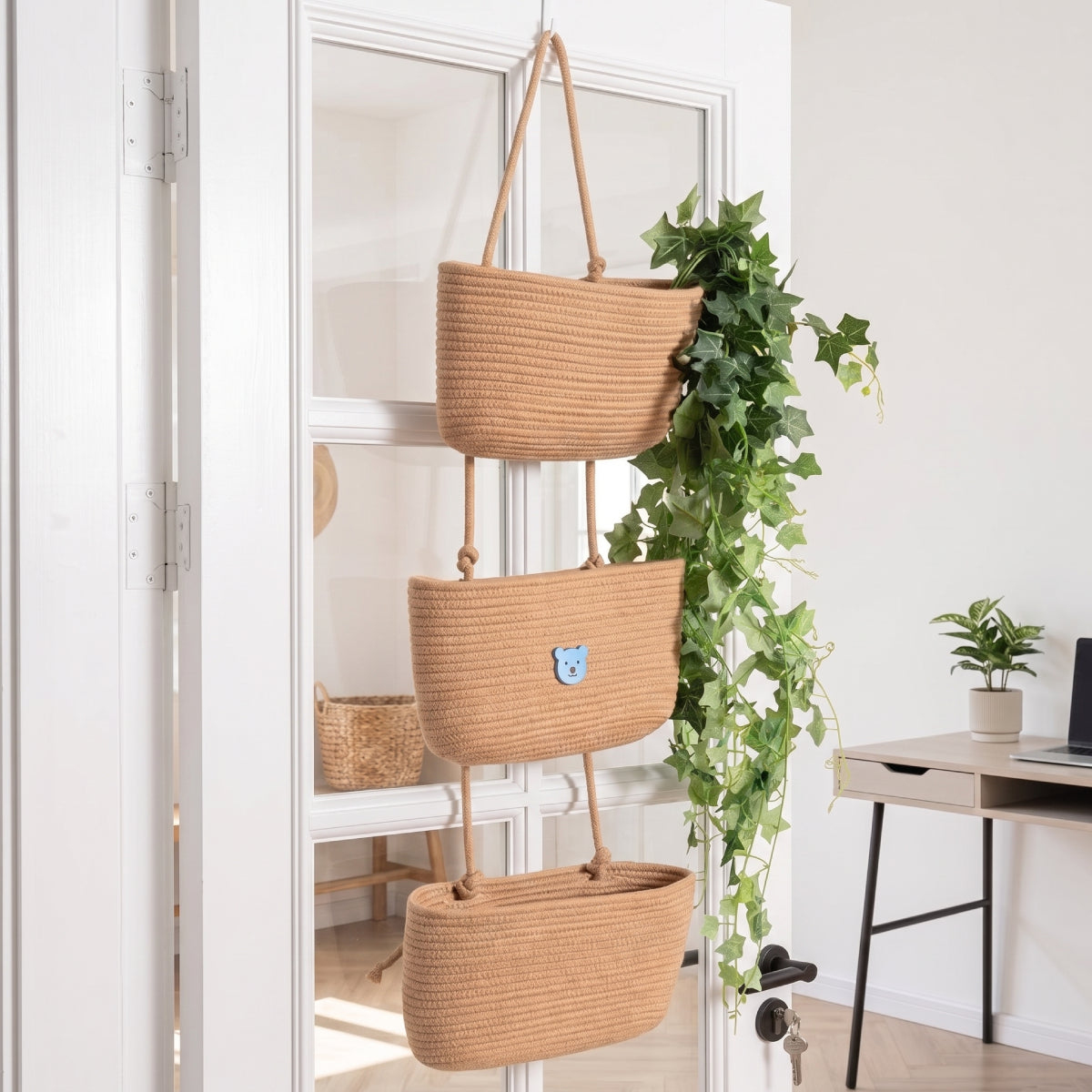 3-Tier Wall Hanging Storage Basket