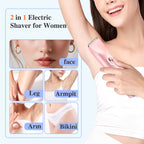 2-in-1 Electric Bikini Trimmer for Women