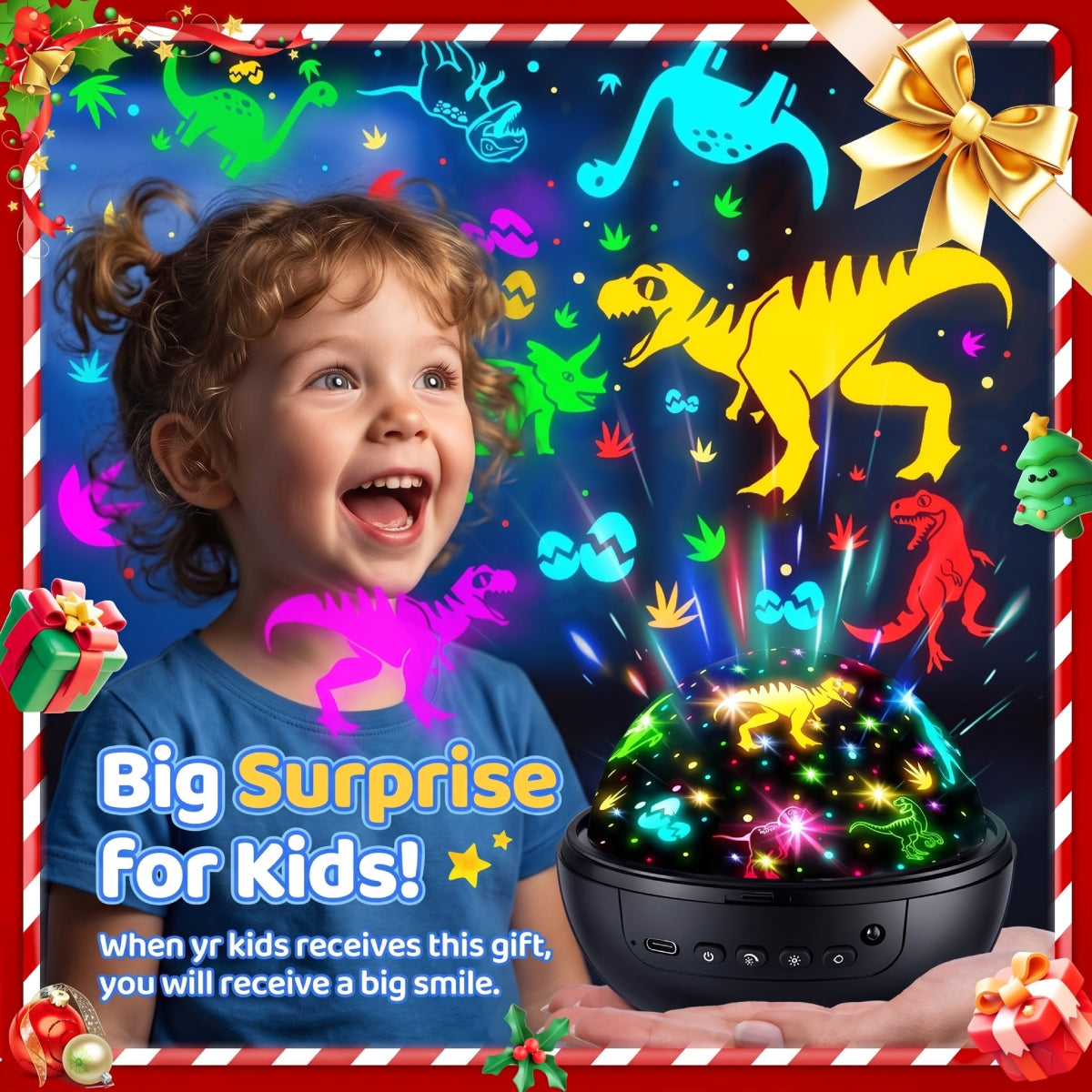 Kids Star Projector Night Light