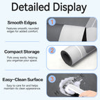 3-Piece Non-Slip Bathroom Rug Set