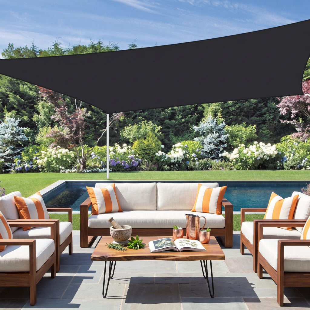 UV-Resistant Shade Net with Reinforced Rivets