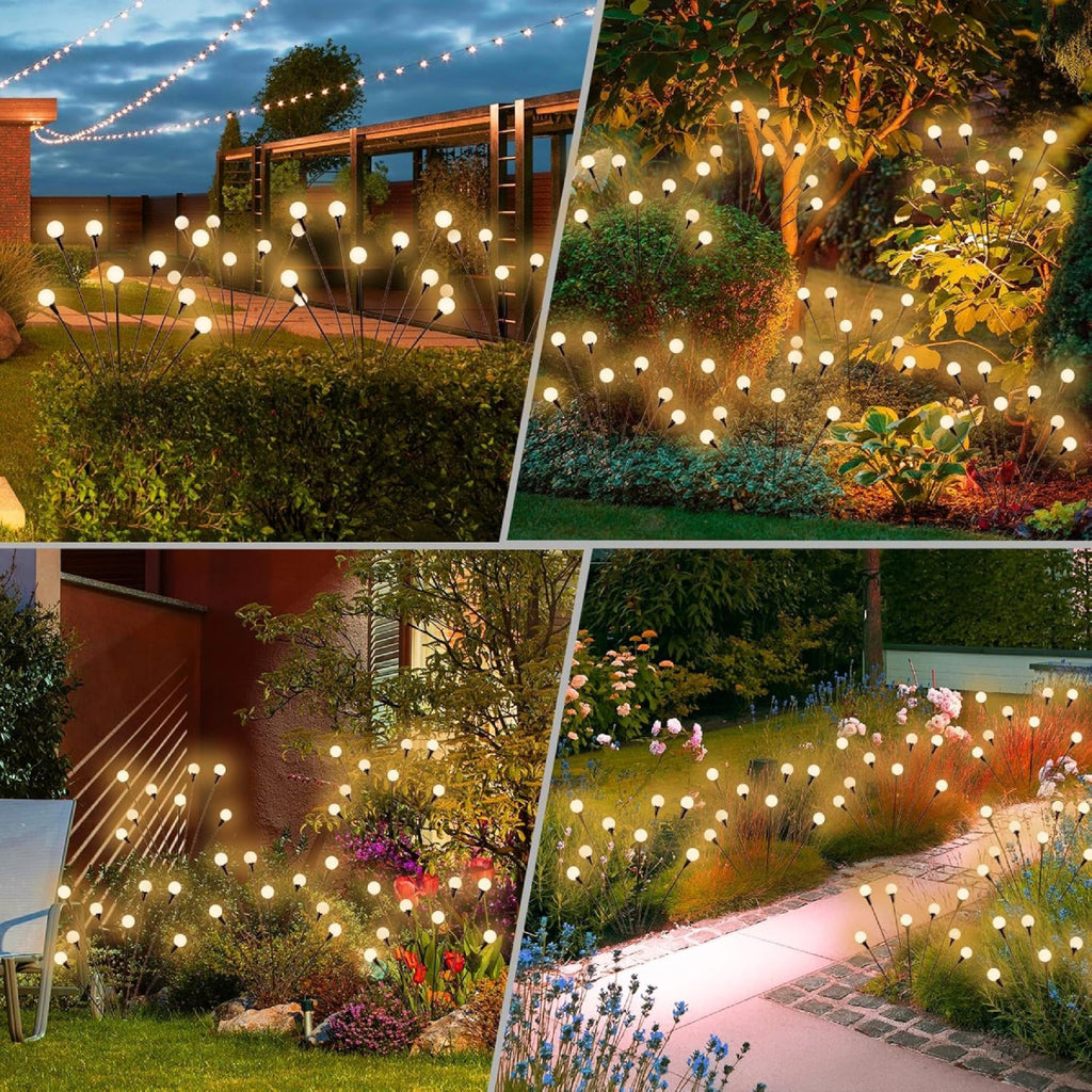 Solar Powered Firefly Garden Light