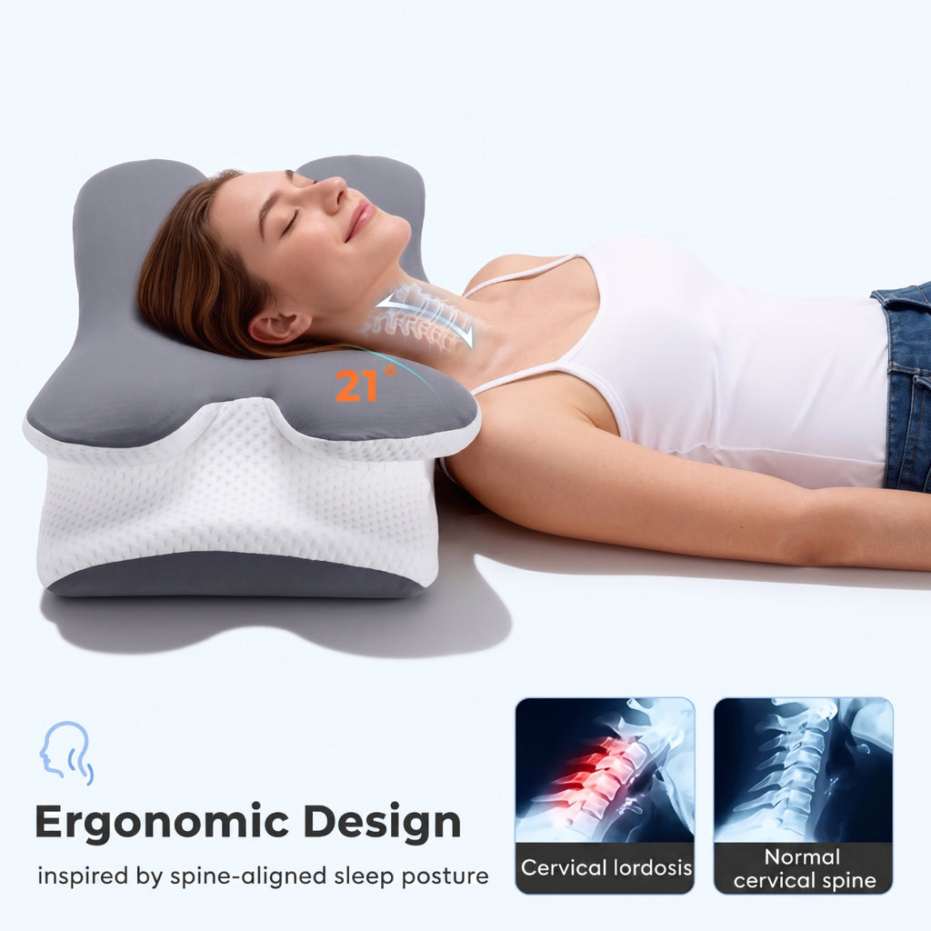 Cooling Memory Foam Neck Pillow