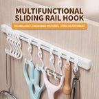 Multifunctional Slide Rail Hook Rack Set