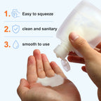 Leakproof Travel Squeeze Pouches Set