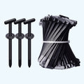 100PCS Universal Nylon Cable Tie Buckles