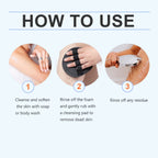 4PCS Exfoliating Body Scrubber Set