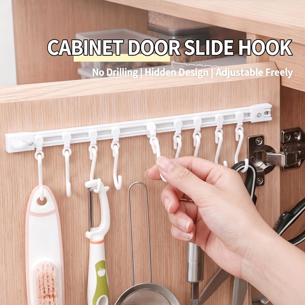 Multifunctional Slide Rail Hook Rack Set