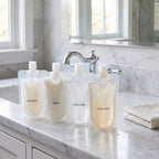 Leakproof Travel Squeeze Pouches Set
