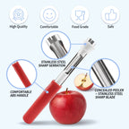 2-in-1 Apple Corer & Peeler