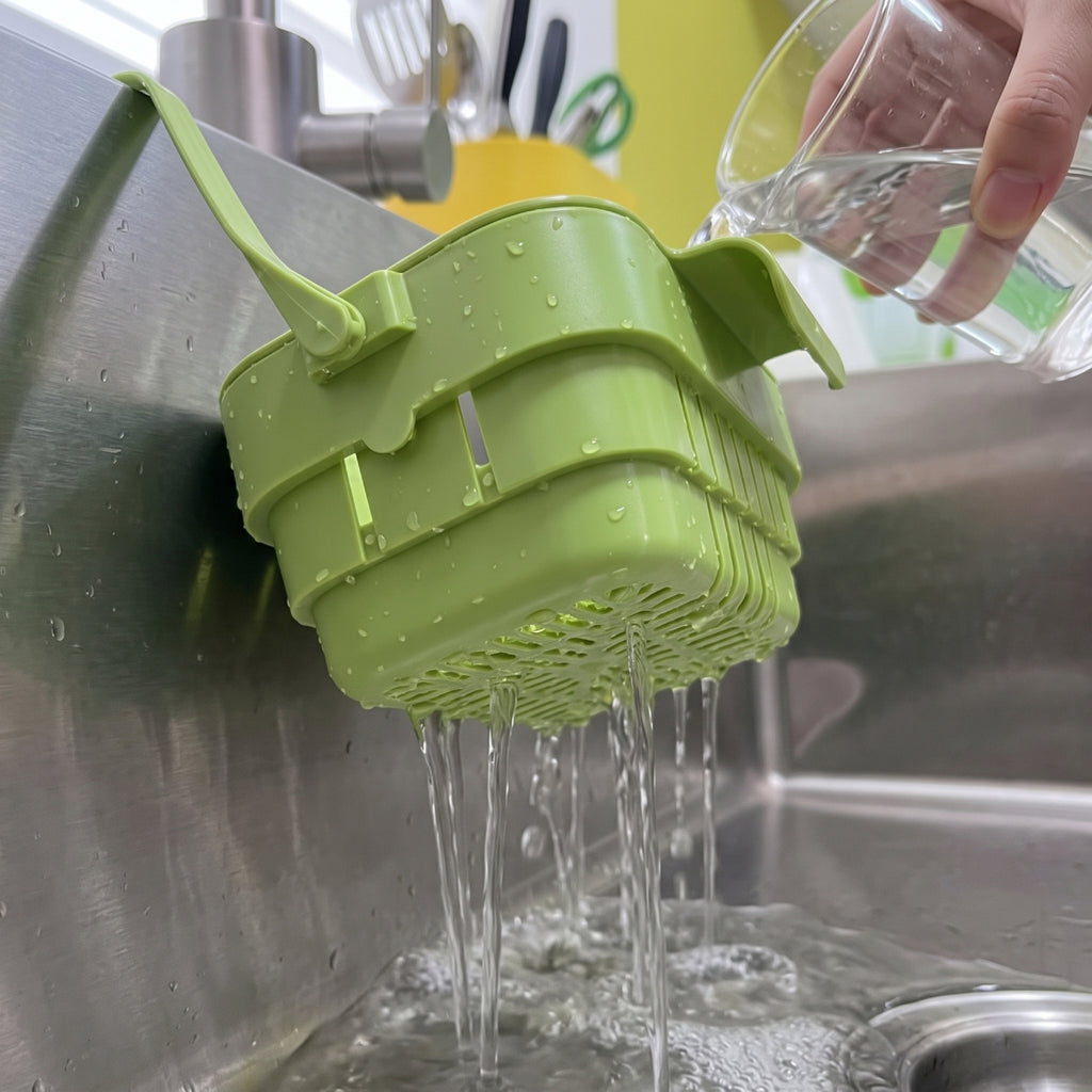 Foldable Kitchen Sink Drain Basket