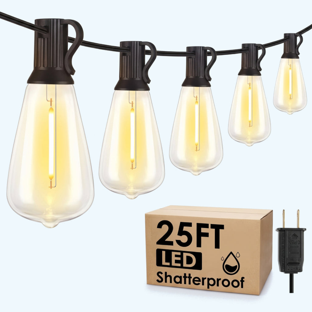 25FT Outdoor String Lights