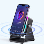 5-in-1 Wireless Induction Speaker with Phone Stand