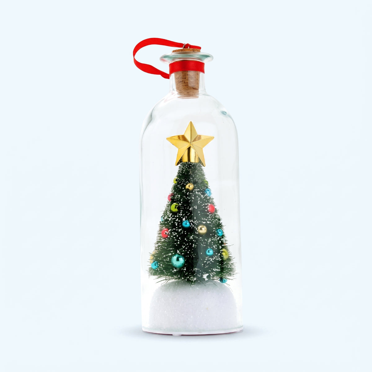 Recordable Christmas Glass Bottle