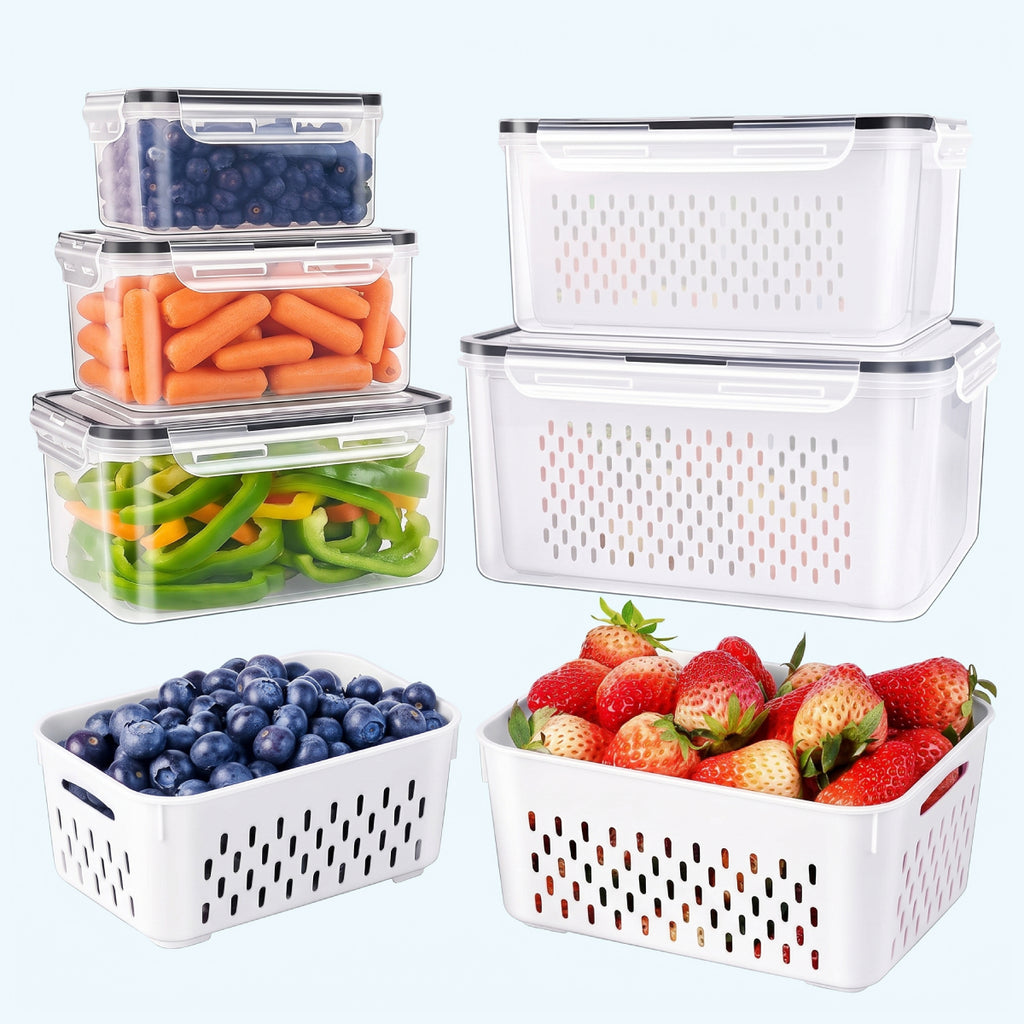 5PCS Produce Storage Containers