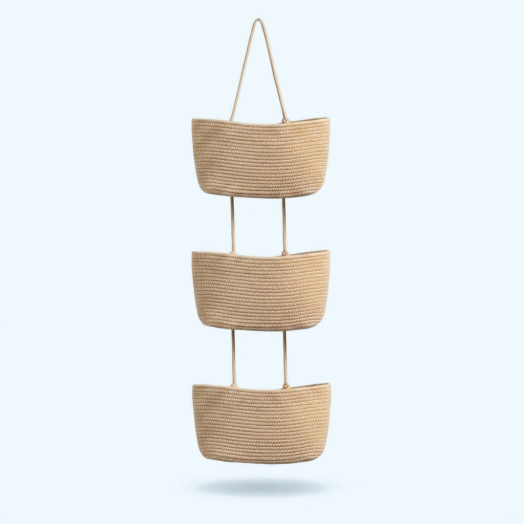 3-Tier Wall Hanging Storage Basket