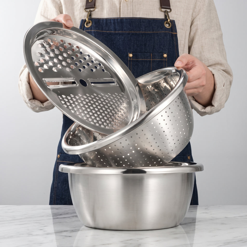 3-in-1 Multifunctional Strainer Set