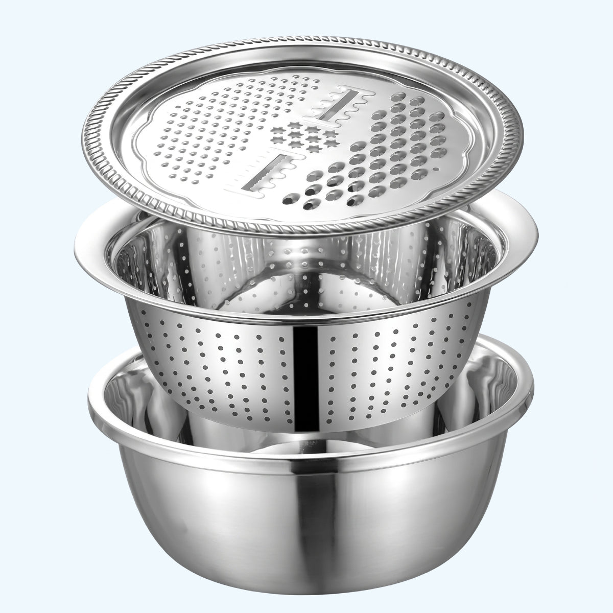 3-in-1 Multifunctional Strainer Set