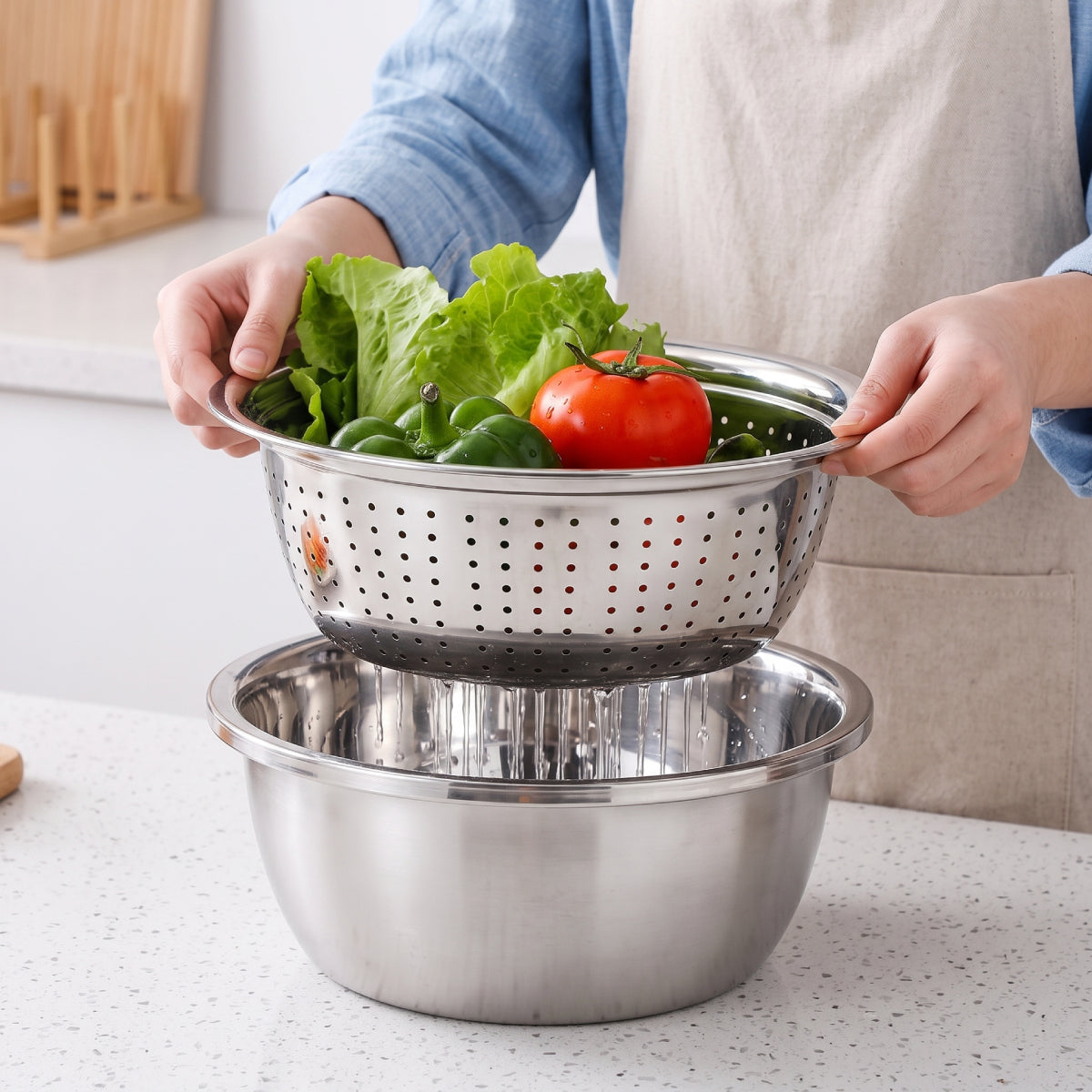 3-in-1 Multifunctional Strainer Set